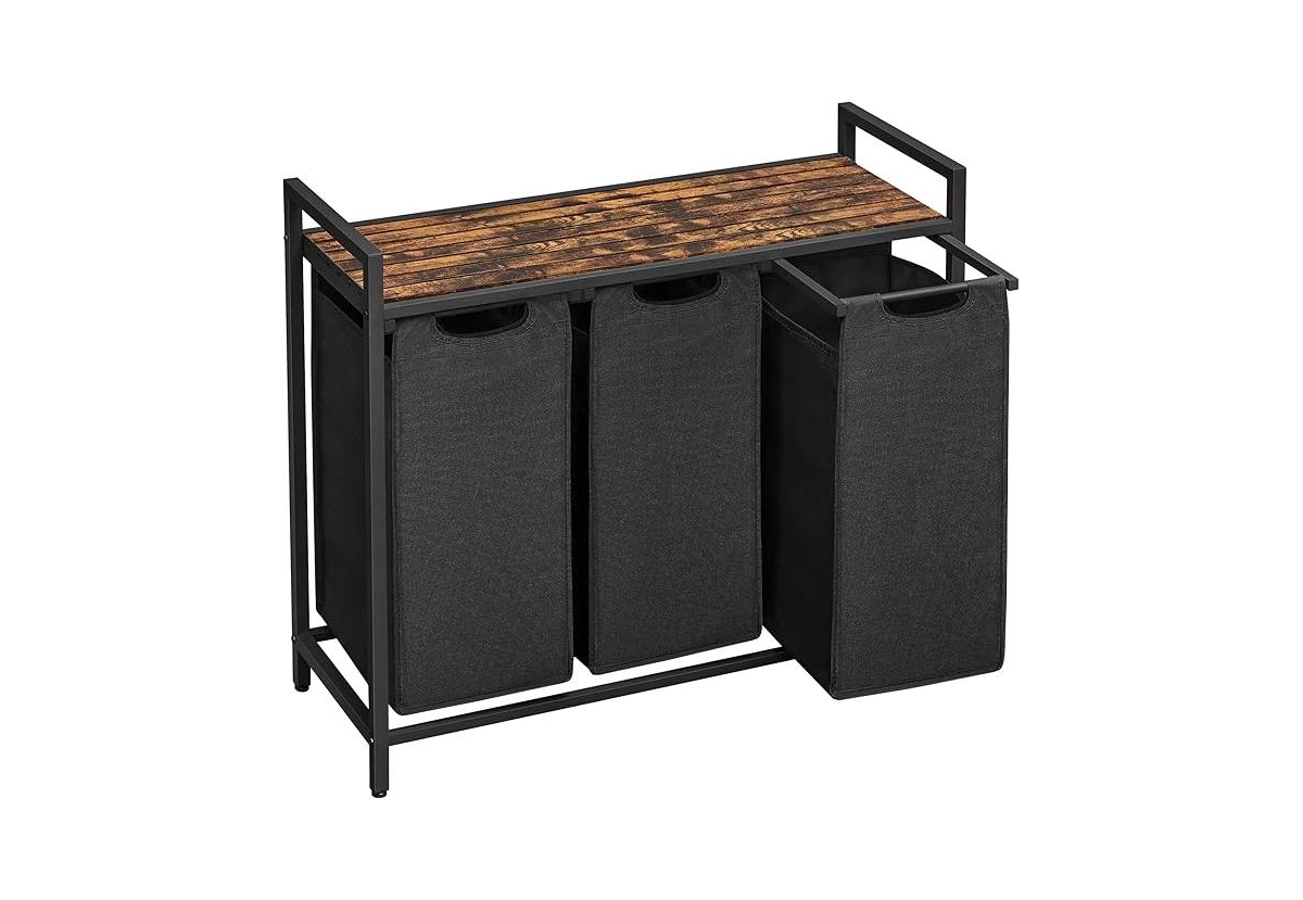 Laundry Basket - Rustic brown