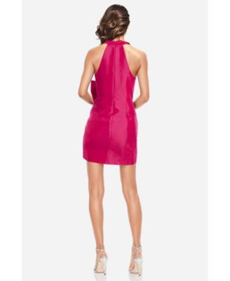 Women's The Amira | Red Bow Mini Cocktail Dress