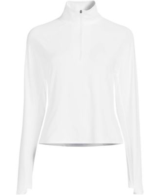 Women's SunShade UPF 50 Long Sleeve Quarter Zip Rash Guard