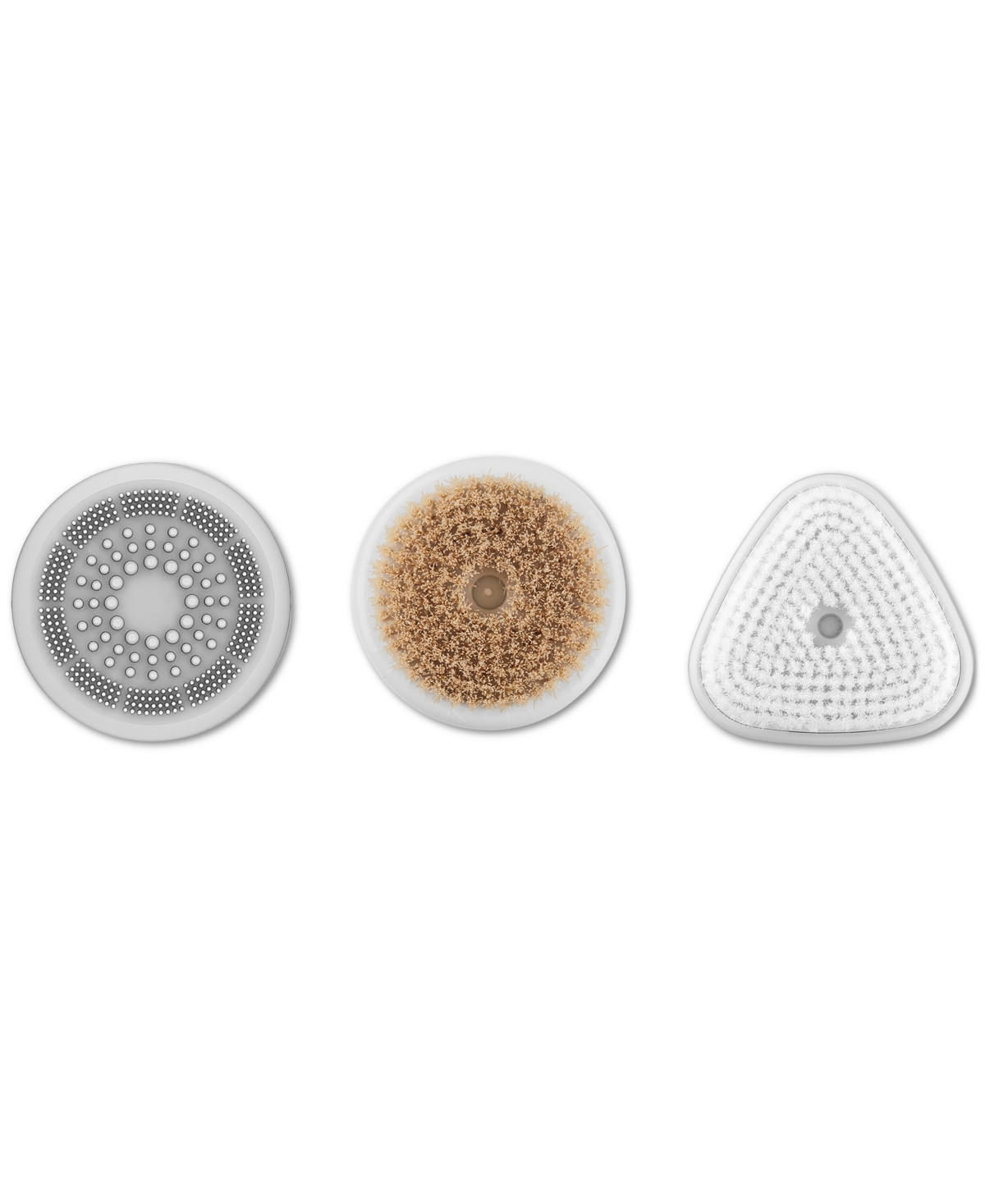 Conair Skn By  Daily Glow Kit Sonic Trio Facial Brush In Off-white