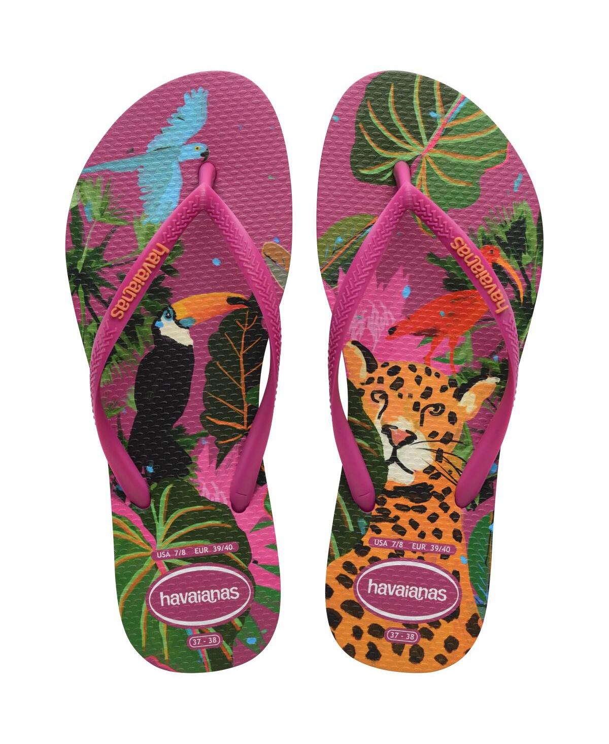 HAVAIANAS WOMEN'S SLIM SUMMER BLISS ROUND TOE SANDALS 
