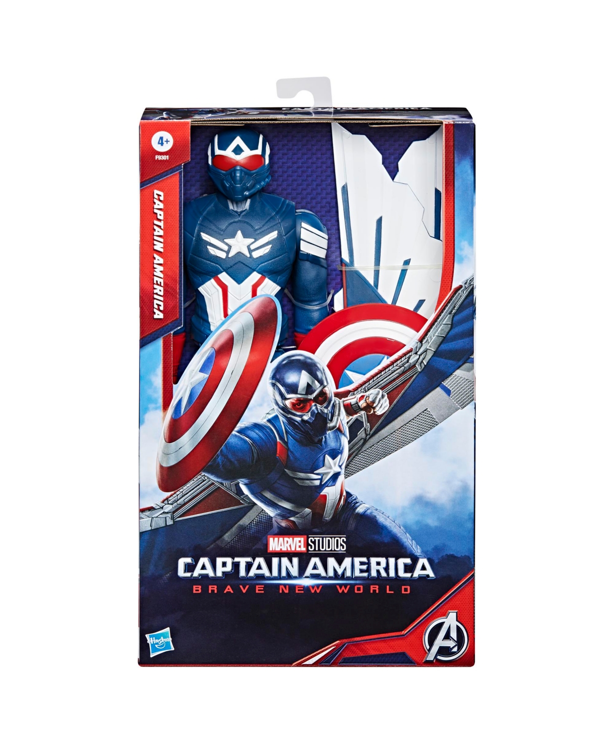Marvel Studios Titan Hero Series Deluxe Captain America Action Figure In No Color