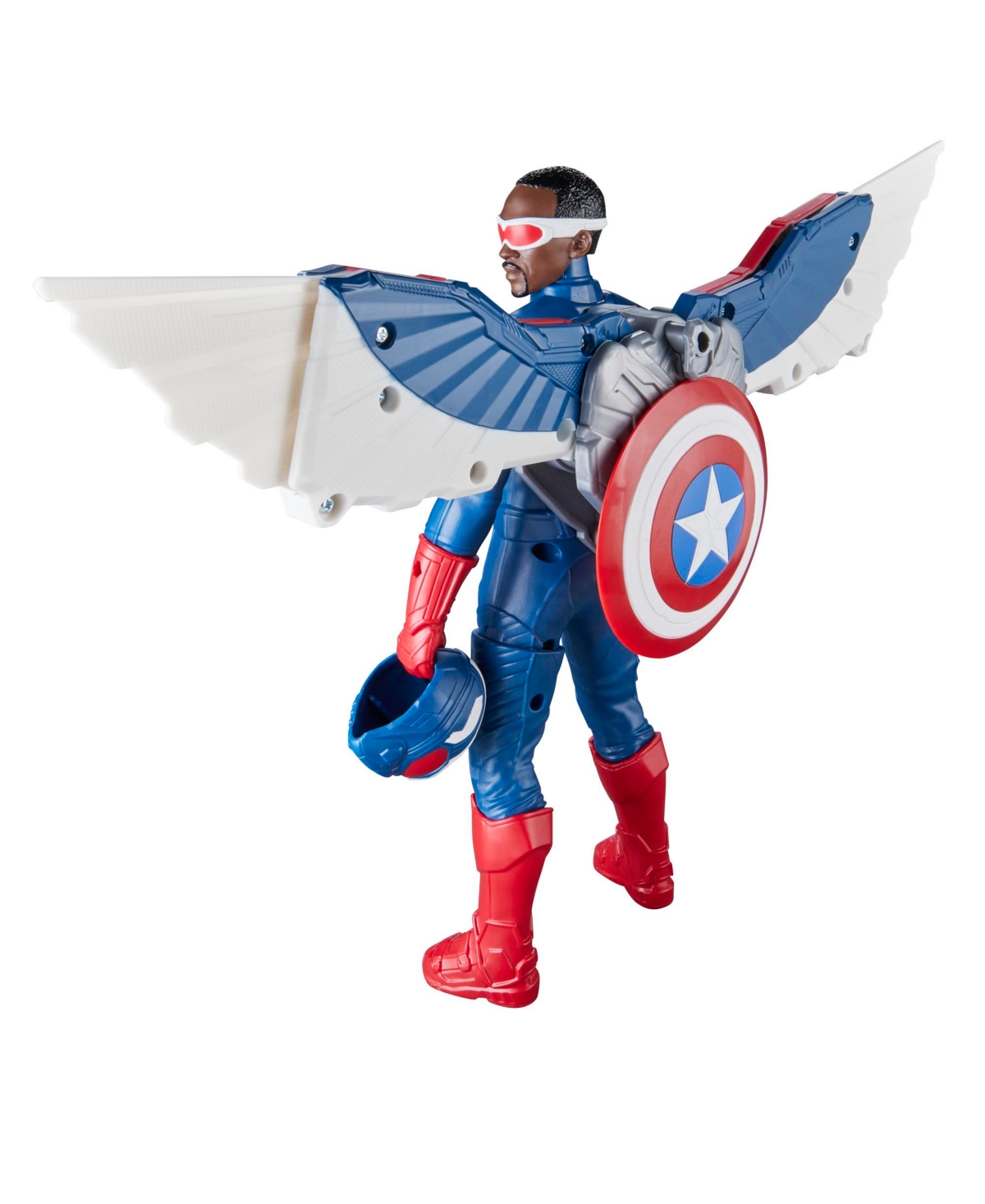 Marvel Avengers Captain America Brave New World Flight Mode Figure In No Color