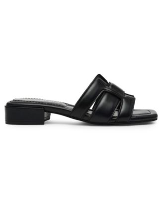 Women's Loyal Square Toe Slide Flat Sandals