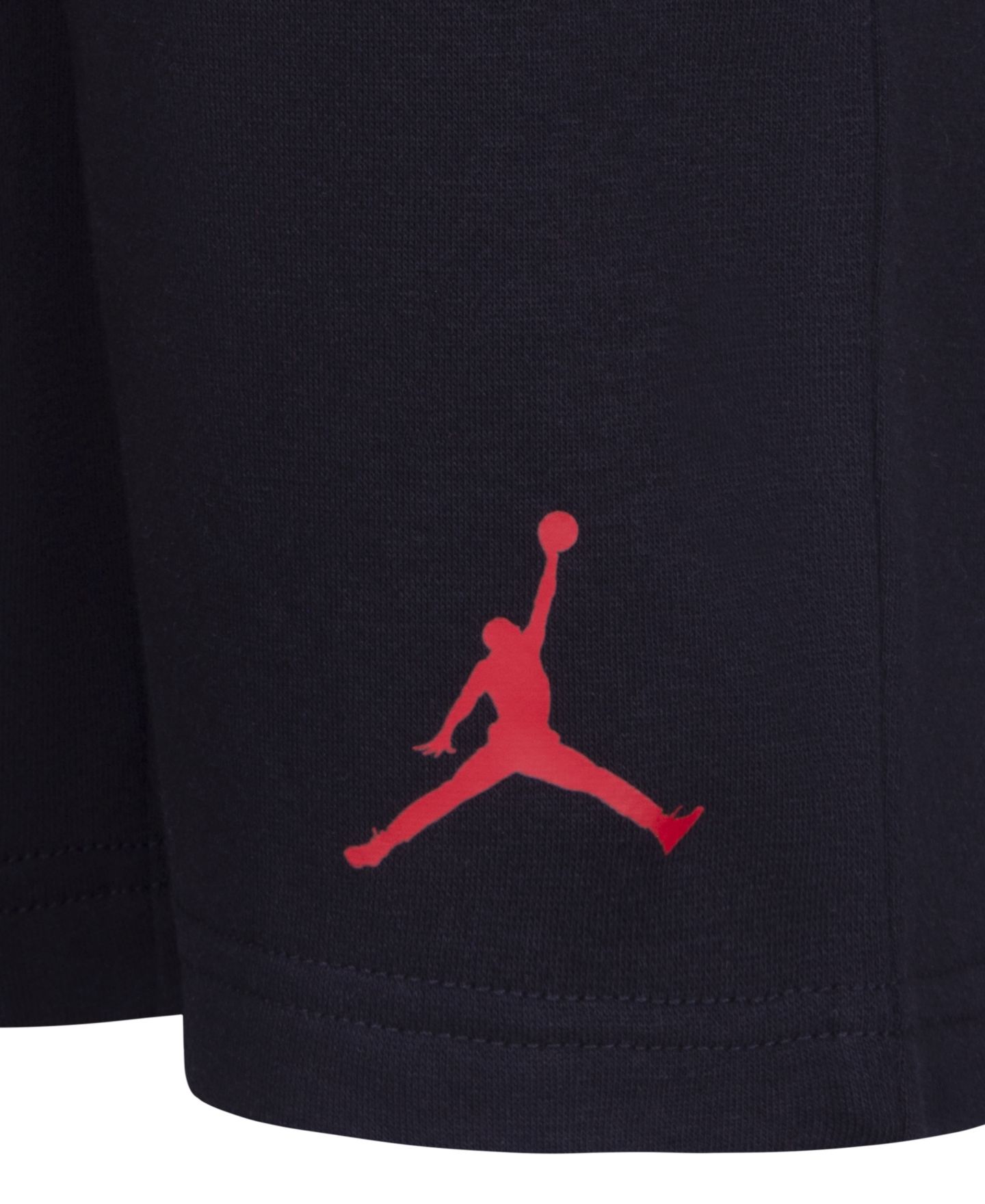 Комплект Jordan Jumbo Jumpman T-Shirt and Shorts, 2-Piece Set для мальчиков, цвет: Чёрный / Красный — фото 6