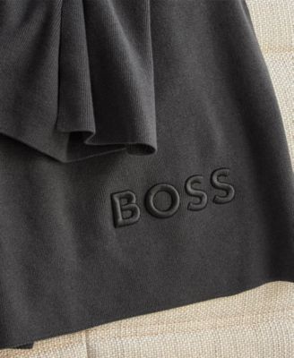 by Hugo Boss Bold Logo Throw, 51" x 67"