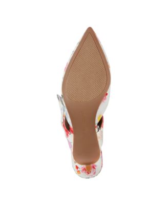 Women's Millie Pointed Toe Kitten Heel Mules