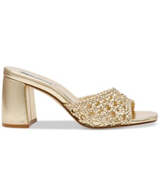 Women's Mania Woven Block-Heel Sandals