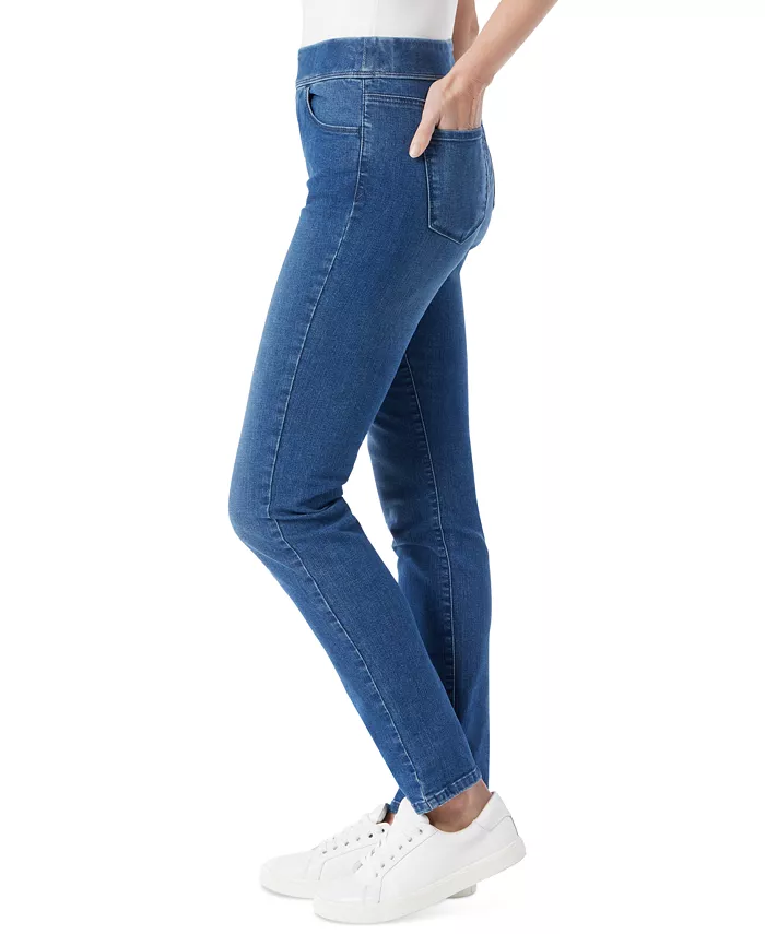 Women's Amanda High-Rise Straight Pull-On Jeans - thumbnail 5