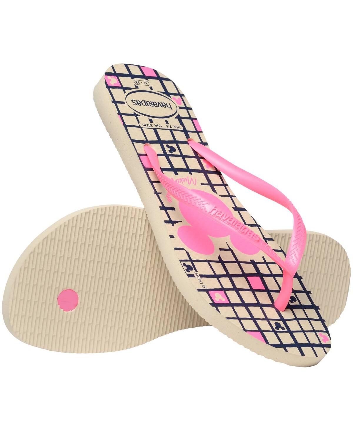 HAVAIANAS WOMEN'S SLIM DISNEY SLIP ON SANDALS 