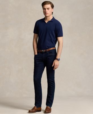 Men's Classic-Fit Stretch Mesh Polo Shirt