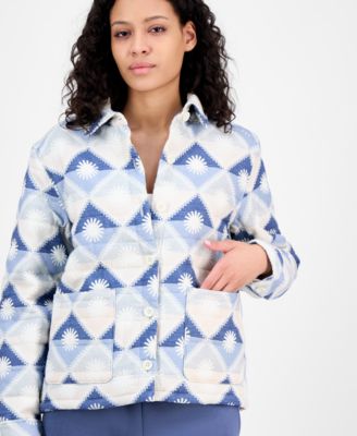 Women's Quilted Sun Shirt Jacket