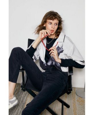 Activity Grrrl High Rise Kick Crop Jeans