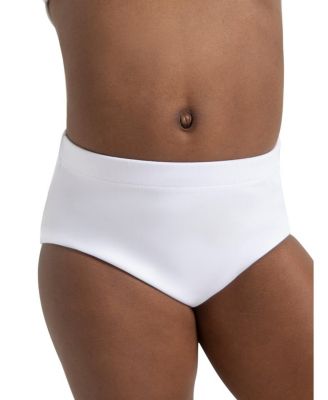 Capezio Girls Brief Underwear Undershirts - White 15$
