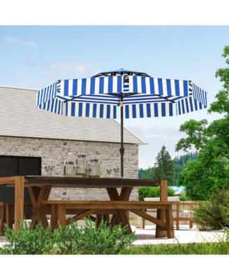 8.6FT Patio Umbrella UPF 30+ Vented Market Umbrella