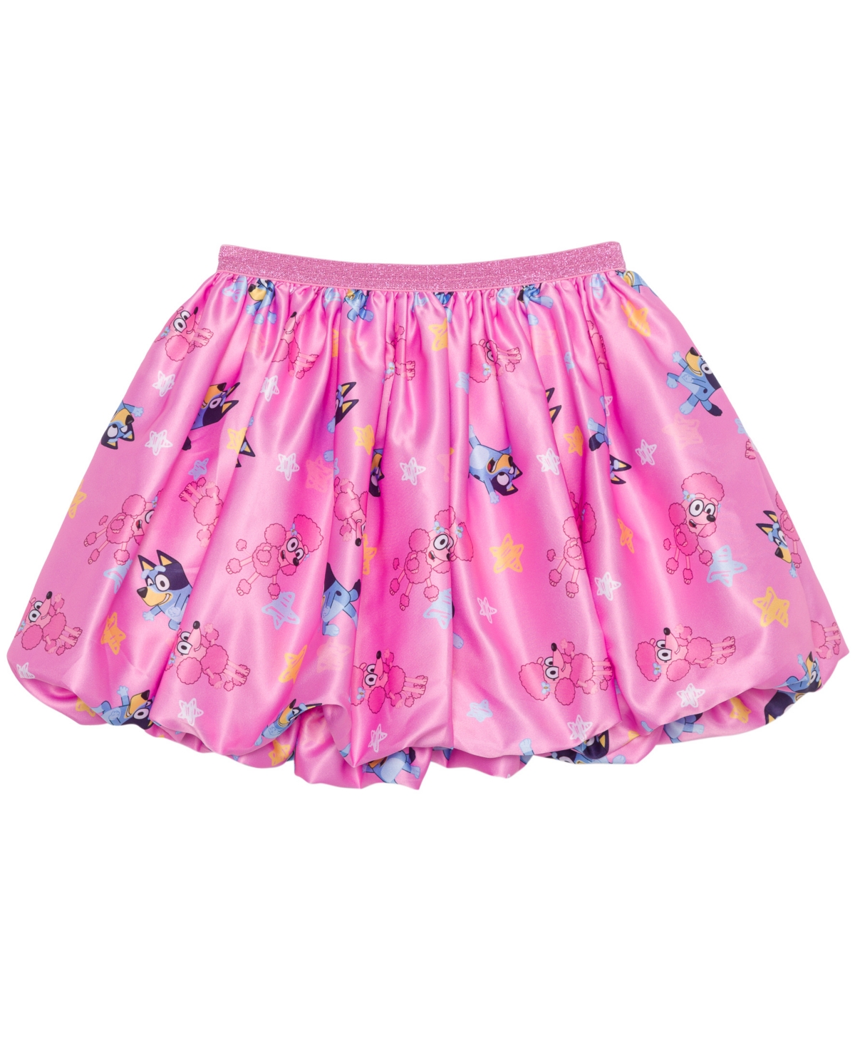 Bluey Toddler And Little Girls 2-piece Coco Short Sleeve Top And Skirt Set In Pink