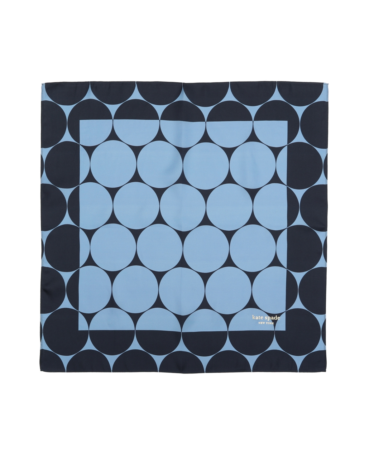 Women's Seasonless Dot Bandana Scarf - Planetary Navy Muted Sapphire