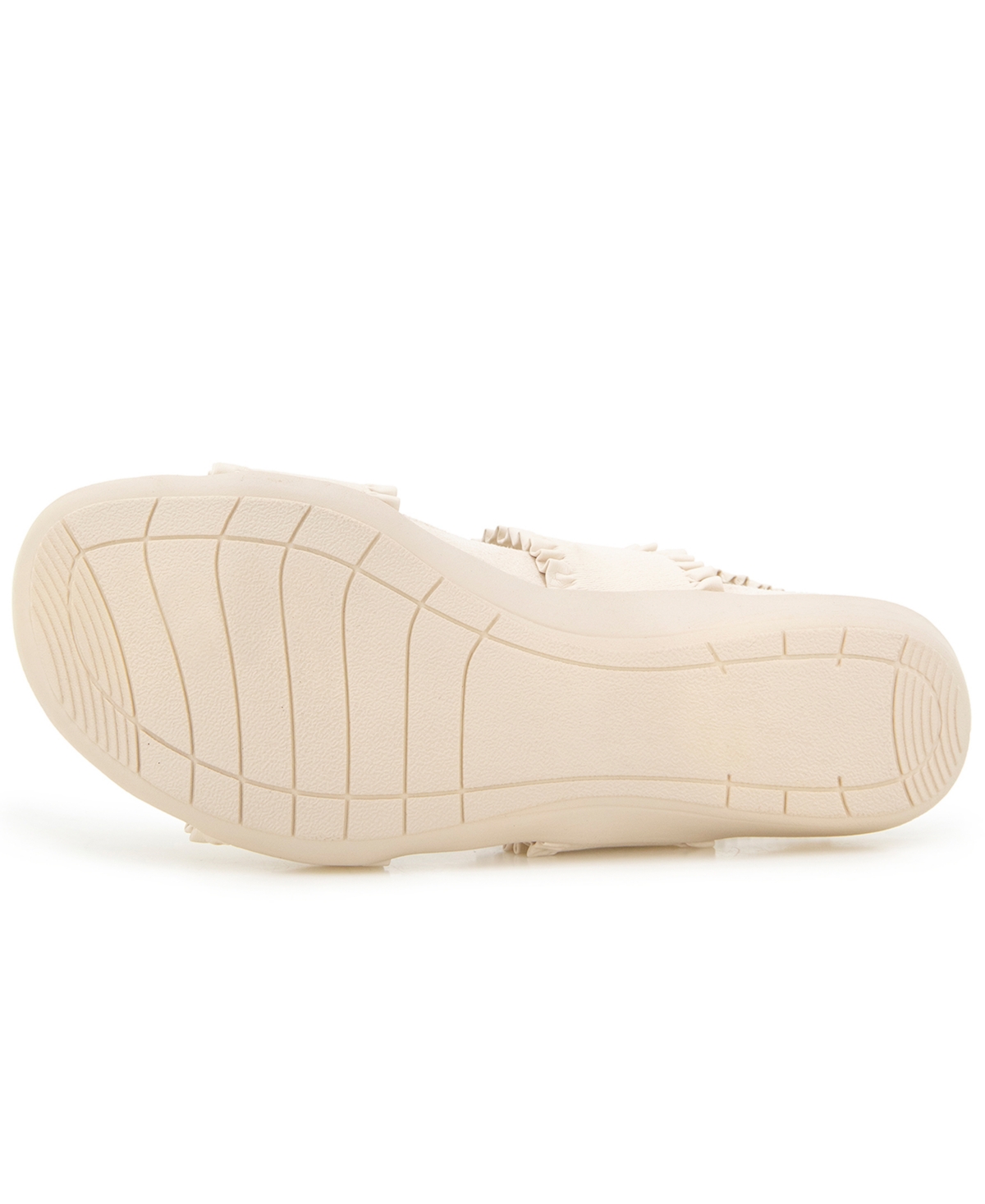 Jbu Women's Azores Casual Flat Sandal In Eggshell