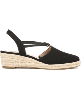 Women's Kennedy Closed Almond Toe Wedge Espadrilles
