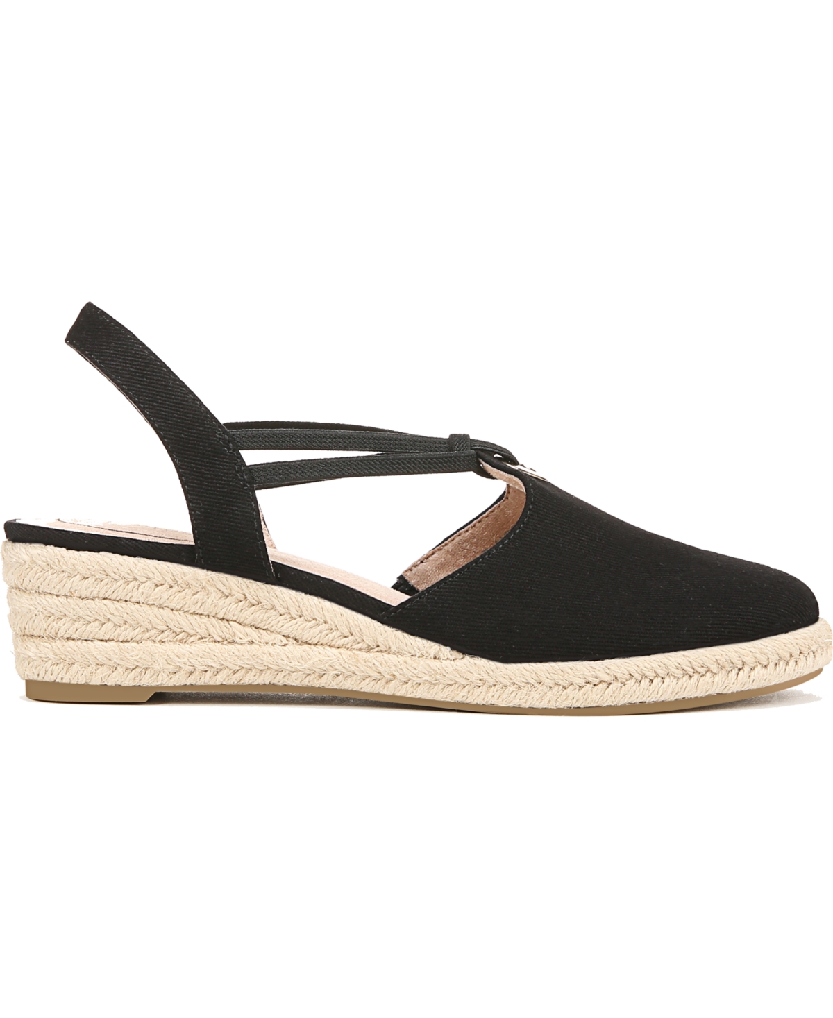 LIFESTRIDE WOMEN'S KENNEDY CLOSED ALMOND TOE WEDGE ESPADRILLES 