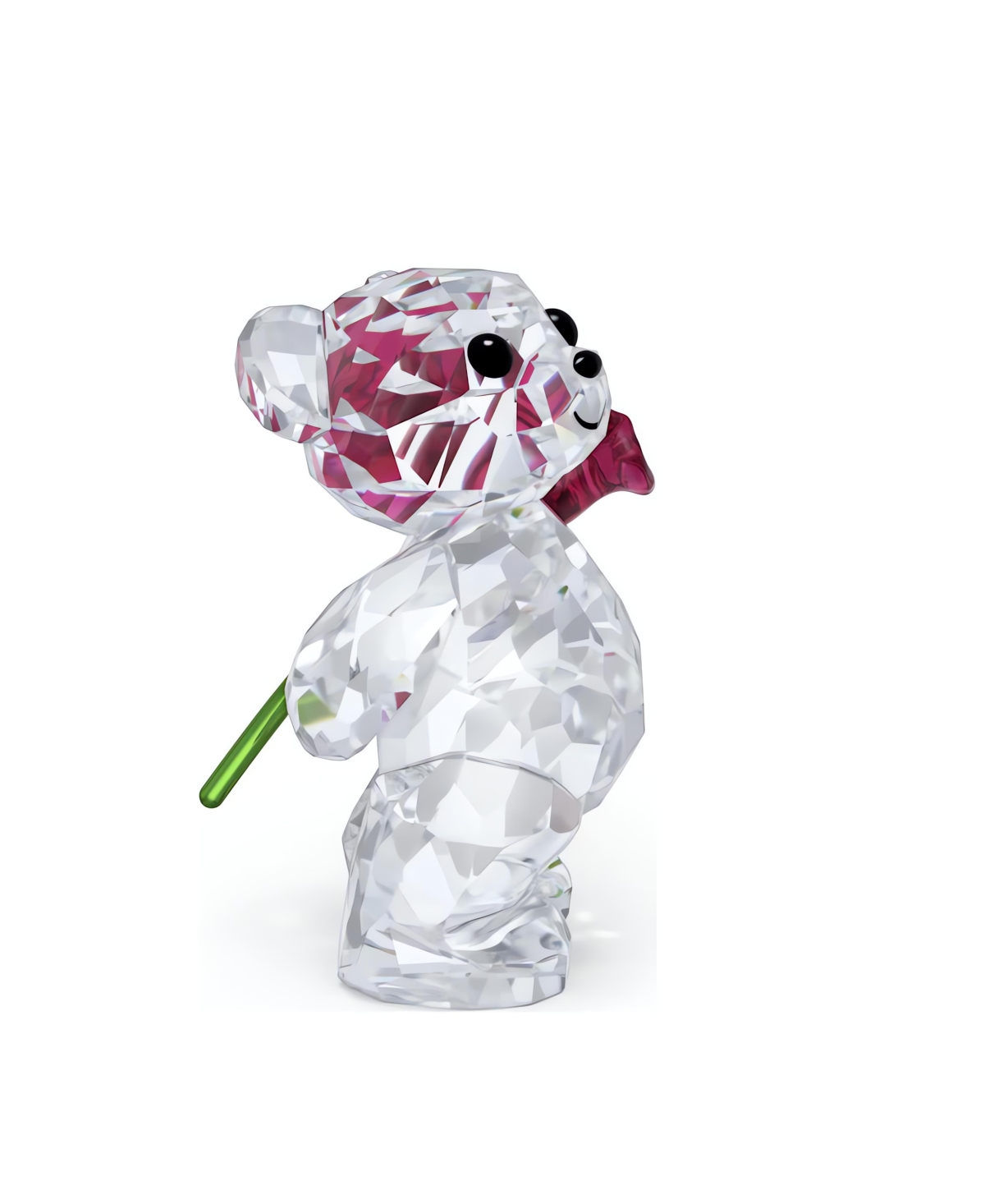 SWAROVSKI KRIS BEAR A ROSE WITH LOVE FIGURINE 