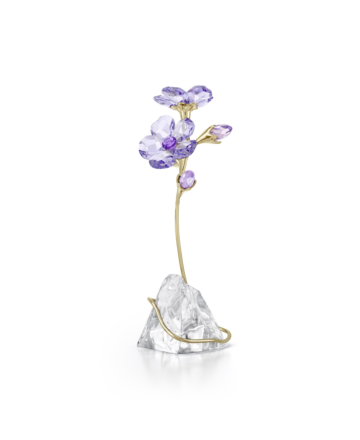 Swarovski Florere Rozanne Figurine In Purple