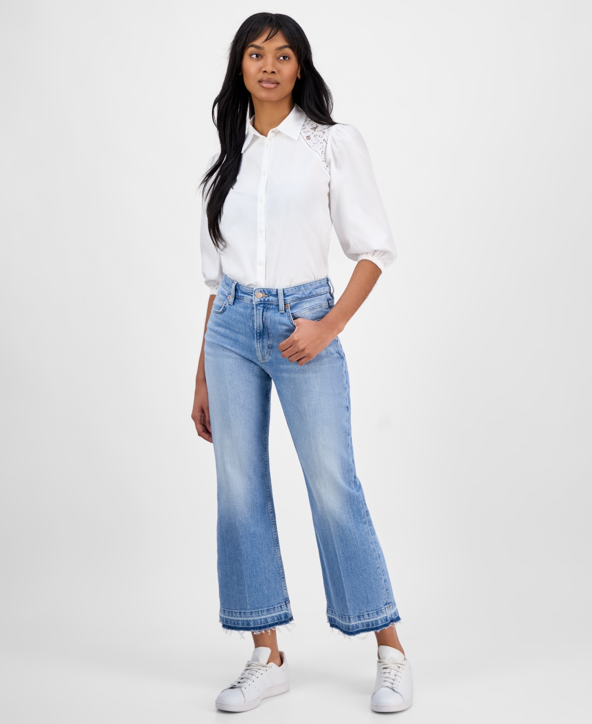 Women's High-Rise Kick Flare Jeans - Denim