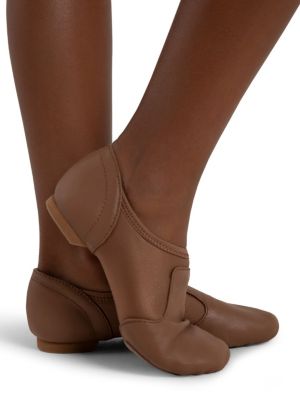 Girls Jazz Glove Wide Width Jazz Shoe