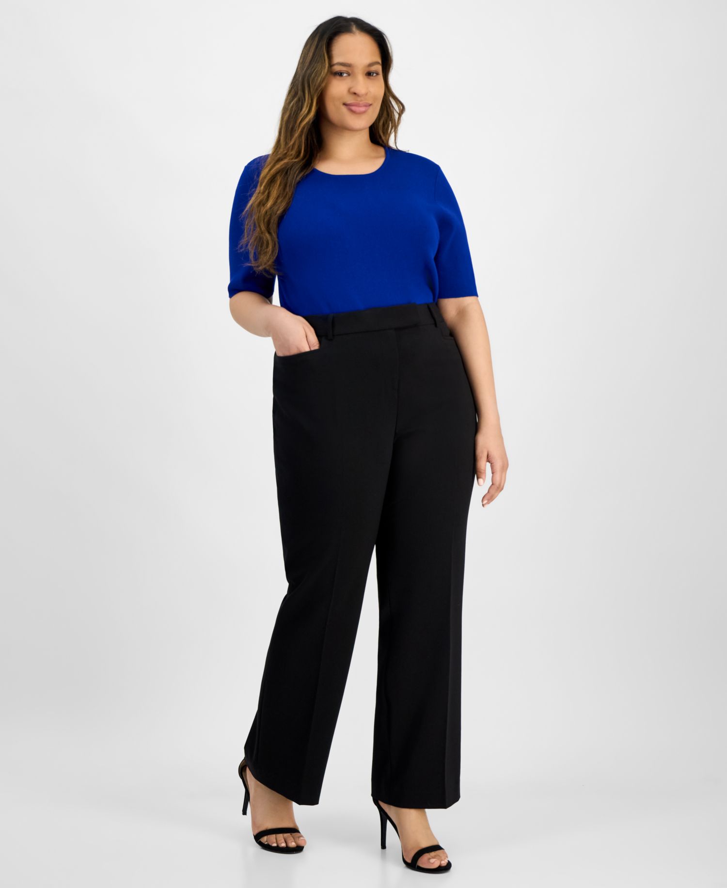ASL Plus Size Bird Eye Pants