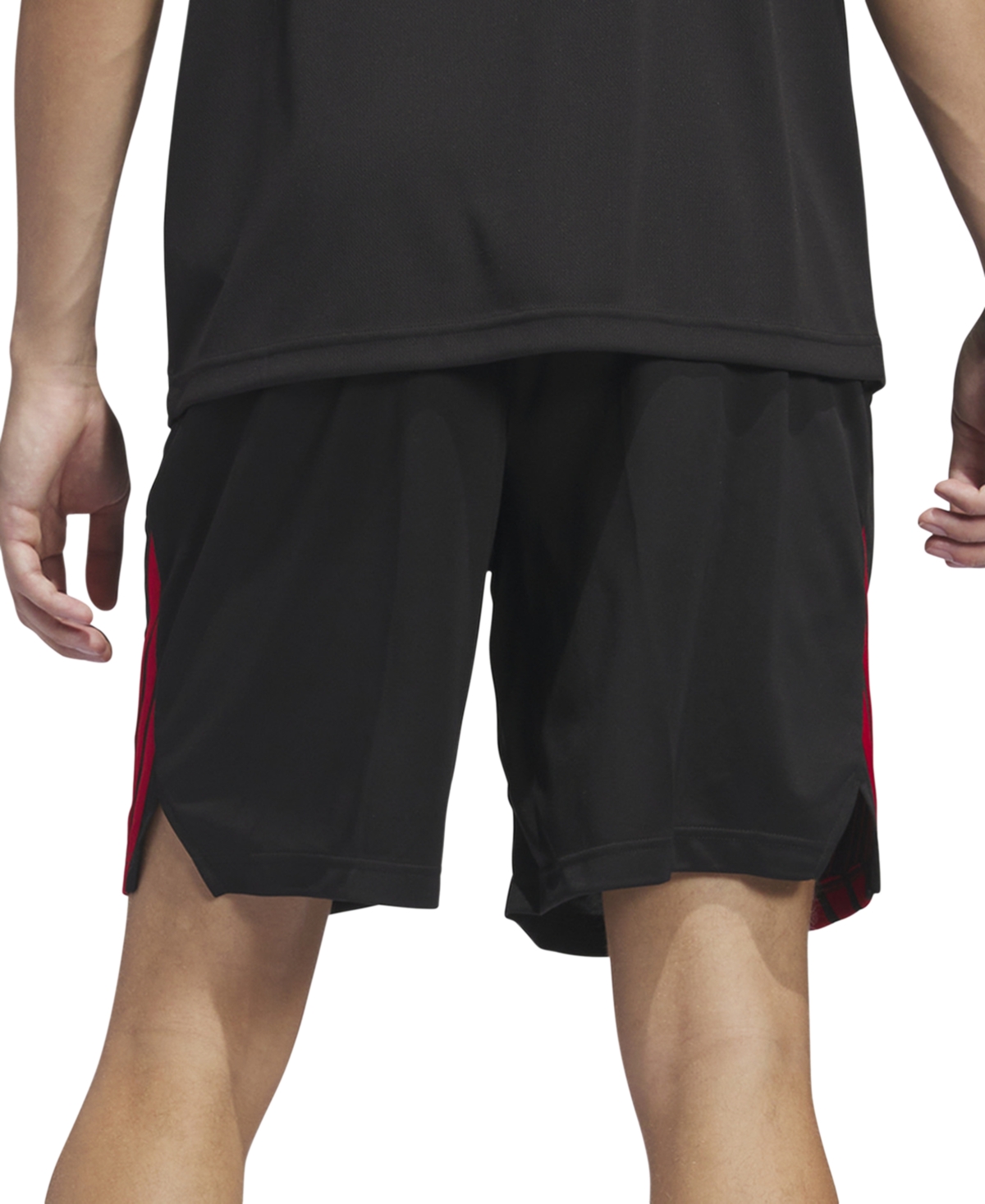 adidas Men's Three-Stripes Legends Basketball Shorts 9"
