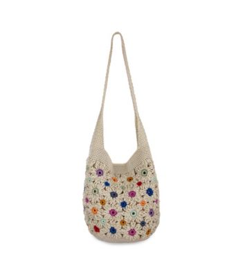Women's 120 Crochet Small Hobo Bag