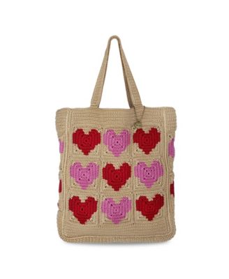 Women's Lanie Crochet Small Tote Bag