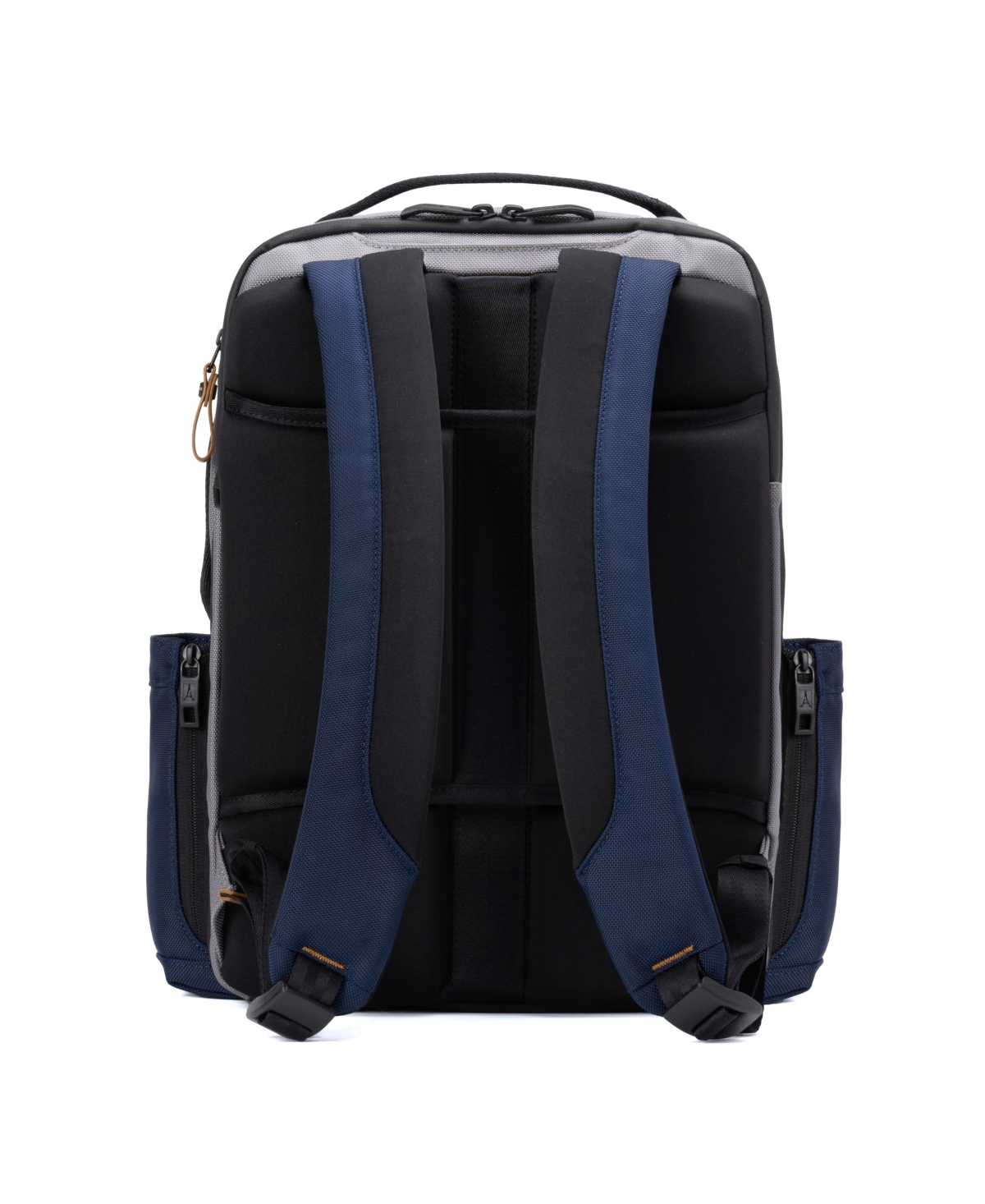 Travelpro Altitude Slim Expandable Laptop Backpack In Stellar Navy,gray