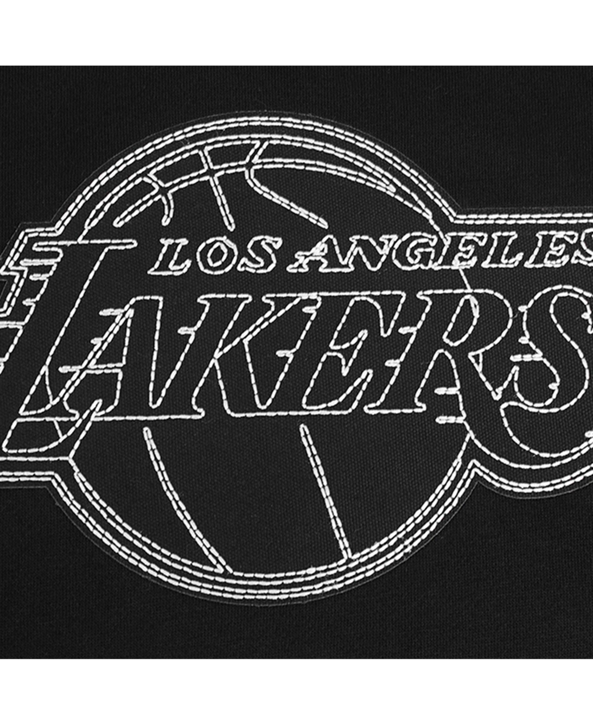 Shop Pro Standard Men's Black Los Angeles Lakers Paint The City Pullover Sweatshirt