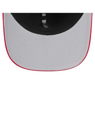 Men's Scarlet Ohio State Buckeyes Patched 9SEVENTY Stretch-Snap Adjustable Hat