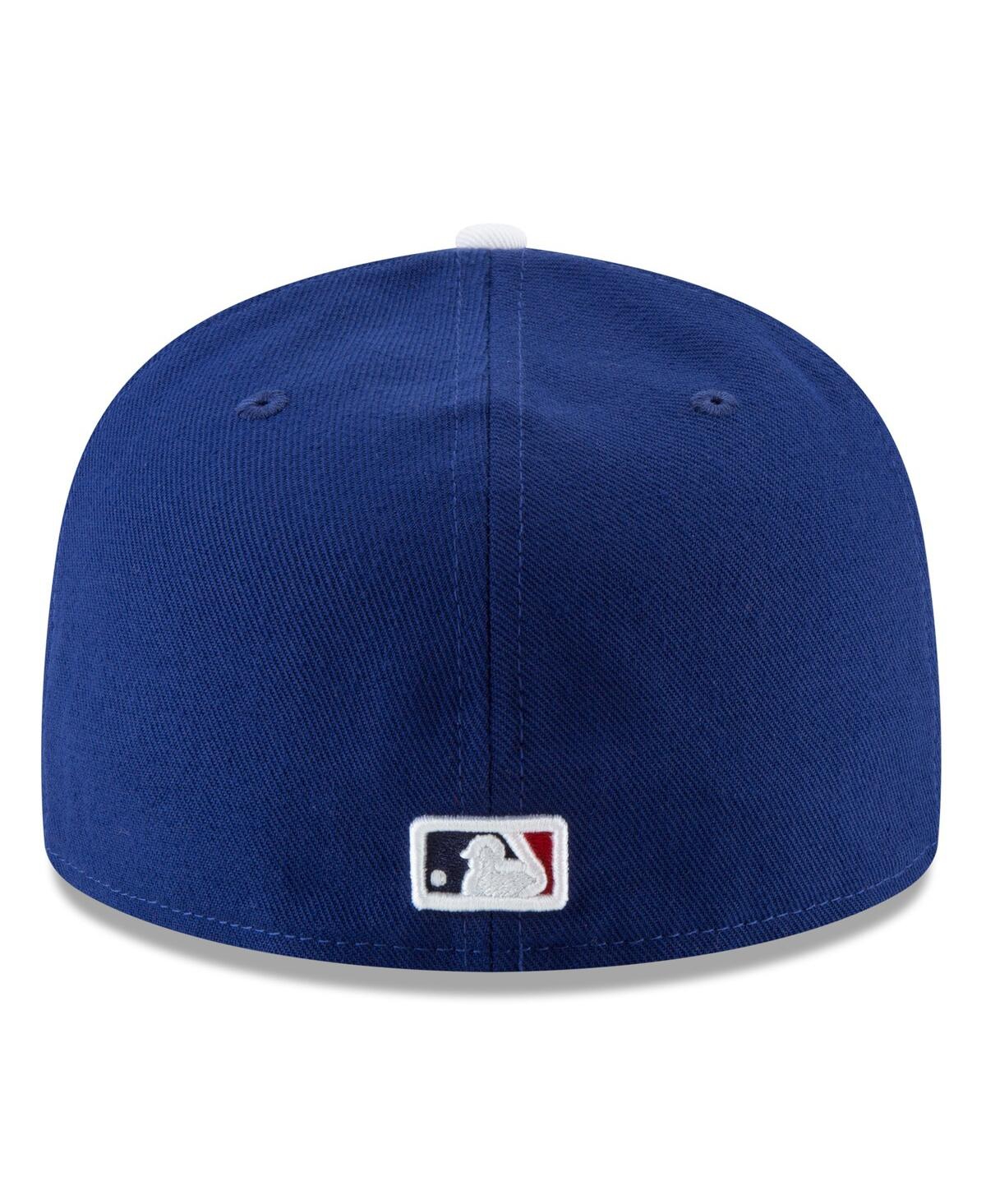 NEW ERA MEN'S ROYAL LOS ANGELES DODGERS 2024 WORLD SERIES CHAMPIONS SIDE PATCH 59FIFTY FITTED HAT 