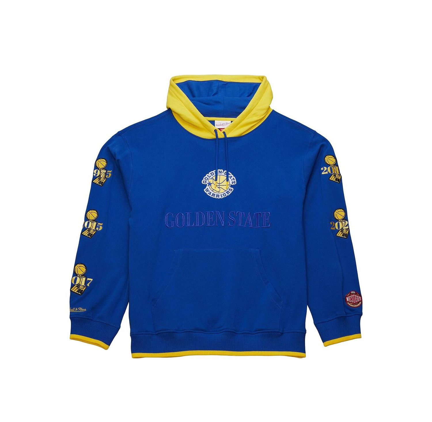 Men's Royal Golden State Warriors Hardwood Classics Team OG 3.0 Pullover Hoodie