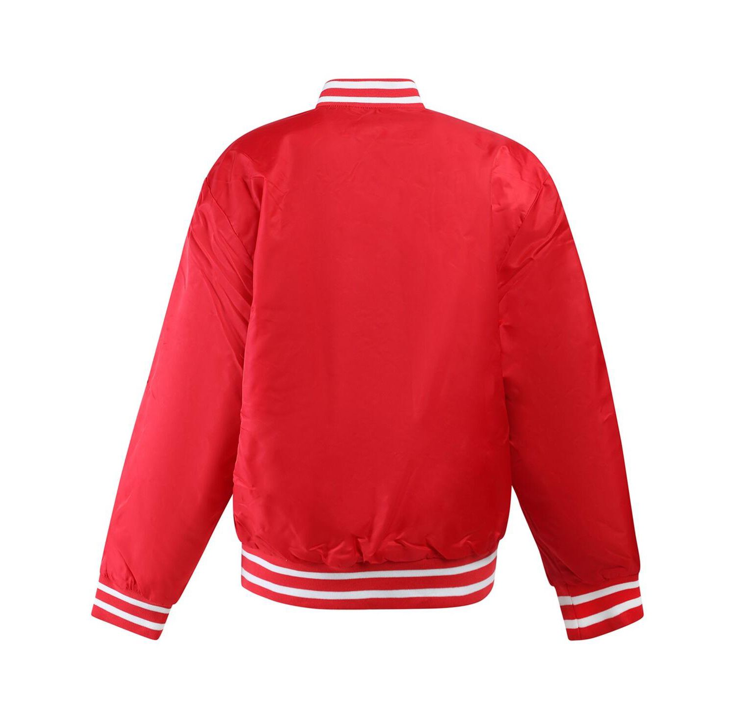 Women's Scarlet Ohio State Buckeyes A-Game Varsity Full-Snap Jacket