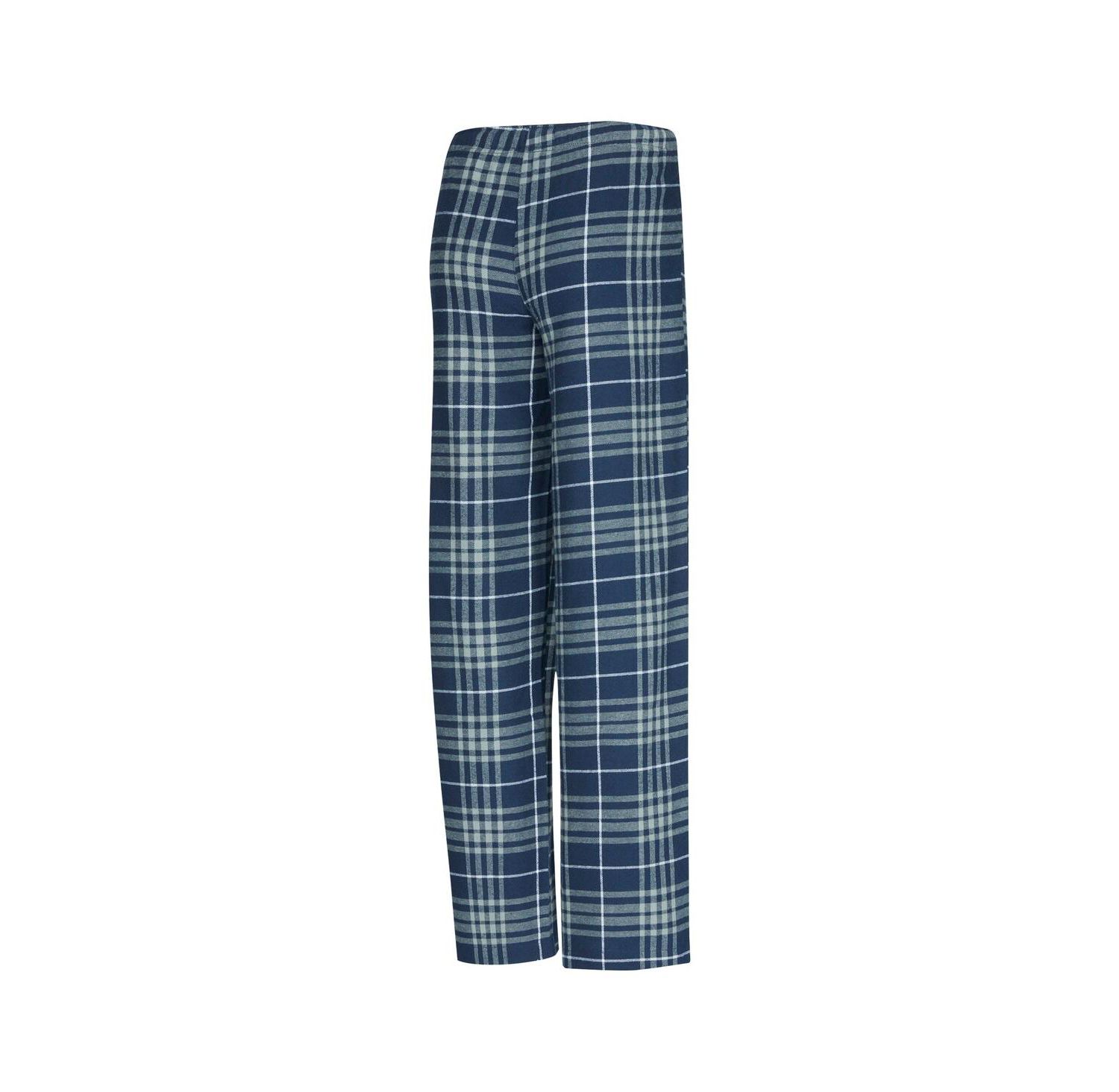 Women's Navy/Gray Dallas Mavericks Vector T-Shirt Flannel Pants Sleep Set