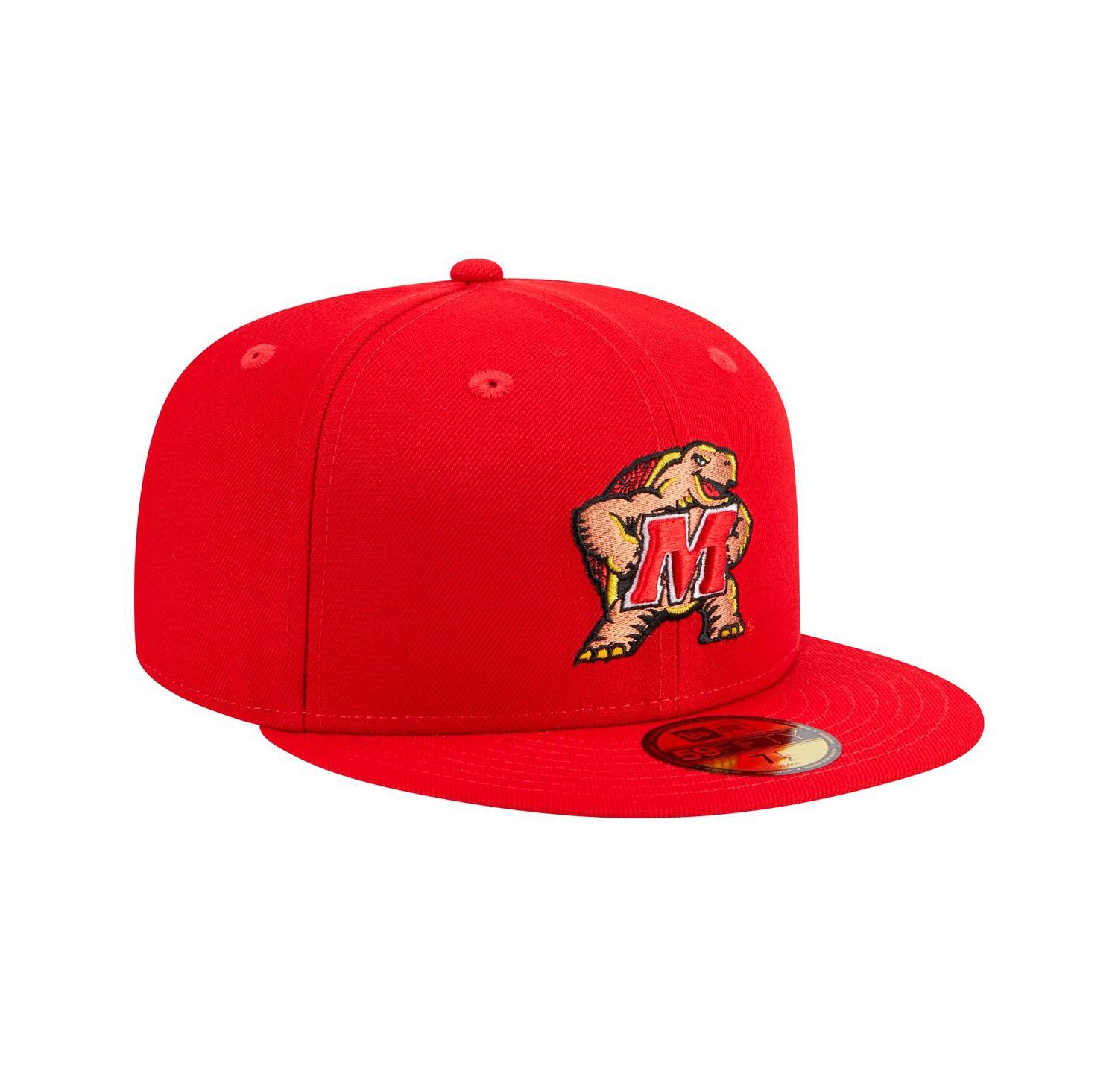 Men's Red Maryland Terrapins 59FIFTY Fitted Hat