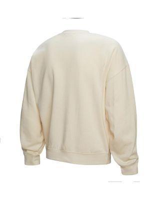 Women's Cream Vegas Golden Knights Logo 3.0 Pullover Sweatshirt