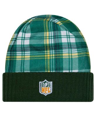 Men's Green Green Bay Packers Sideline Statement Cuffed Knit Hat