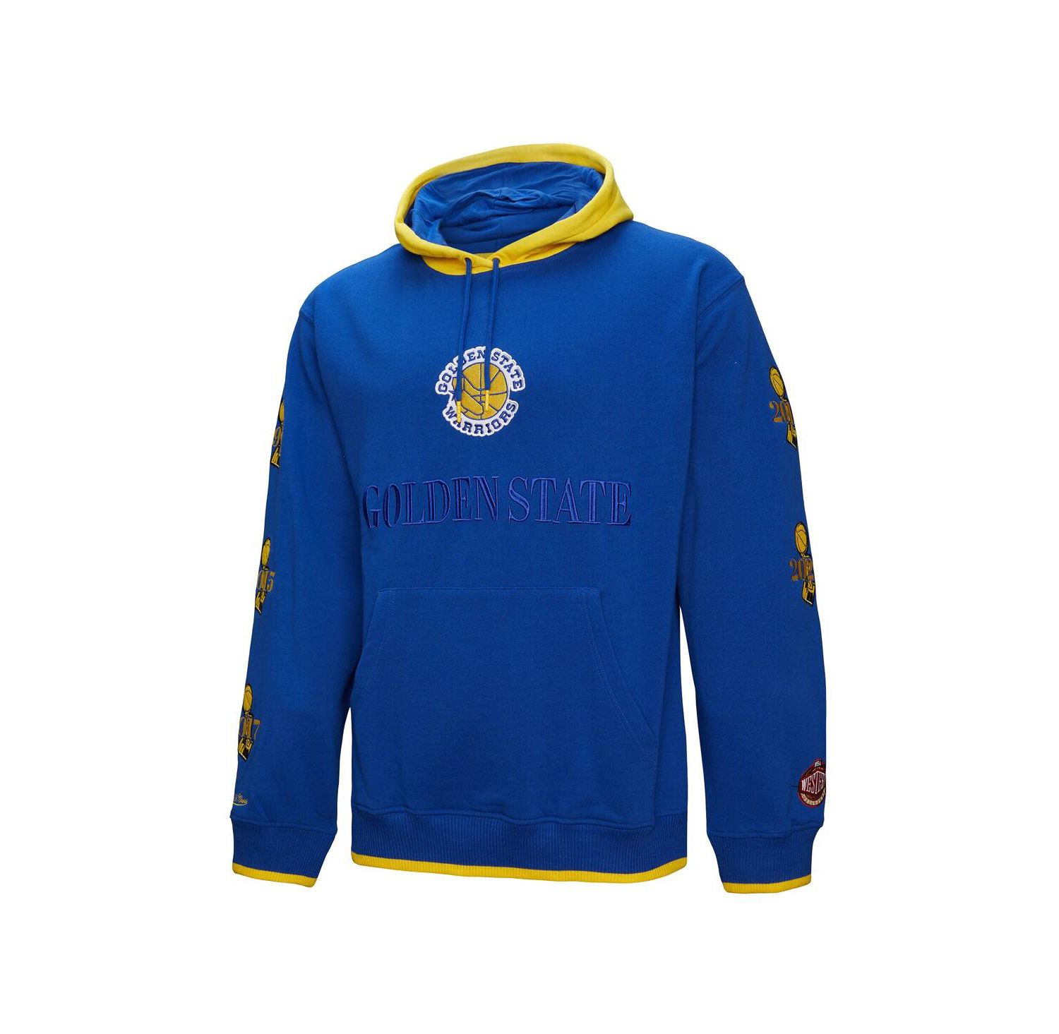 Men's Royal Golden State Warriors Hardwood Classics Team OG 3.0 Pullover Hoodie
