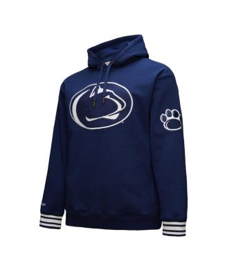 Men's Navy Penn State Nittany Lions Chainstitch Fleece Pullover Hoodie