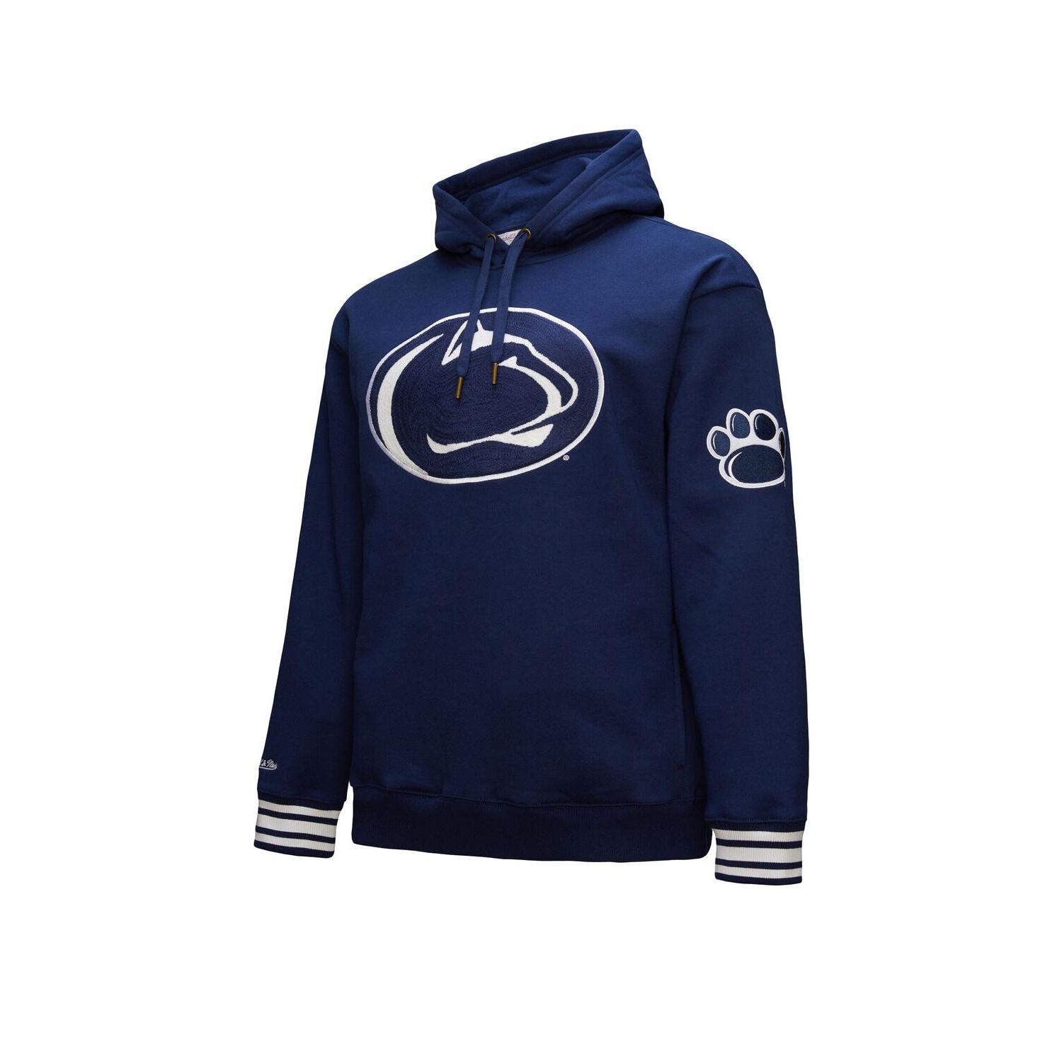 Men's Navy Penn State Nittany Lions Chainstitch Fleece Pullover Hoodie
