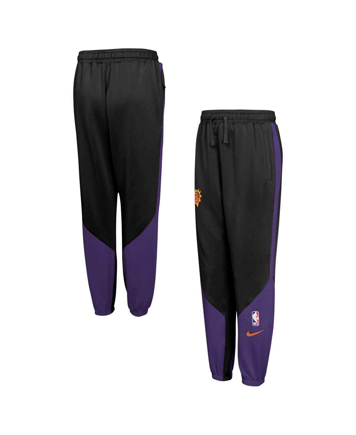Nike Big Boys And Girls Black Phoenix Suns 2024/25 Authentic Showtime Pants In Black