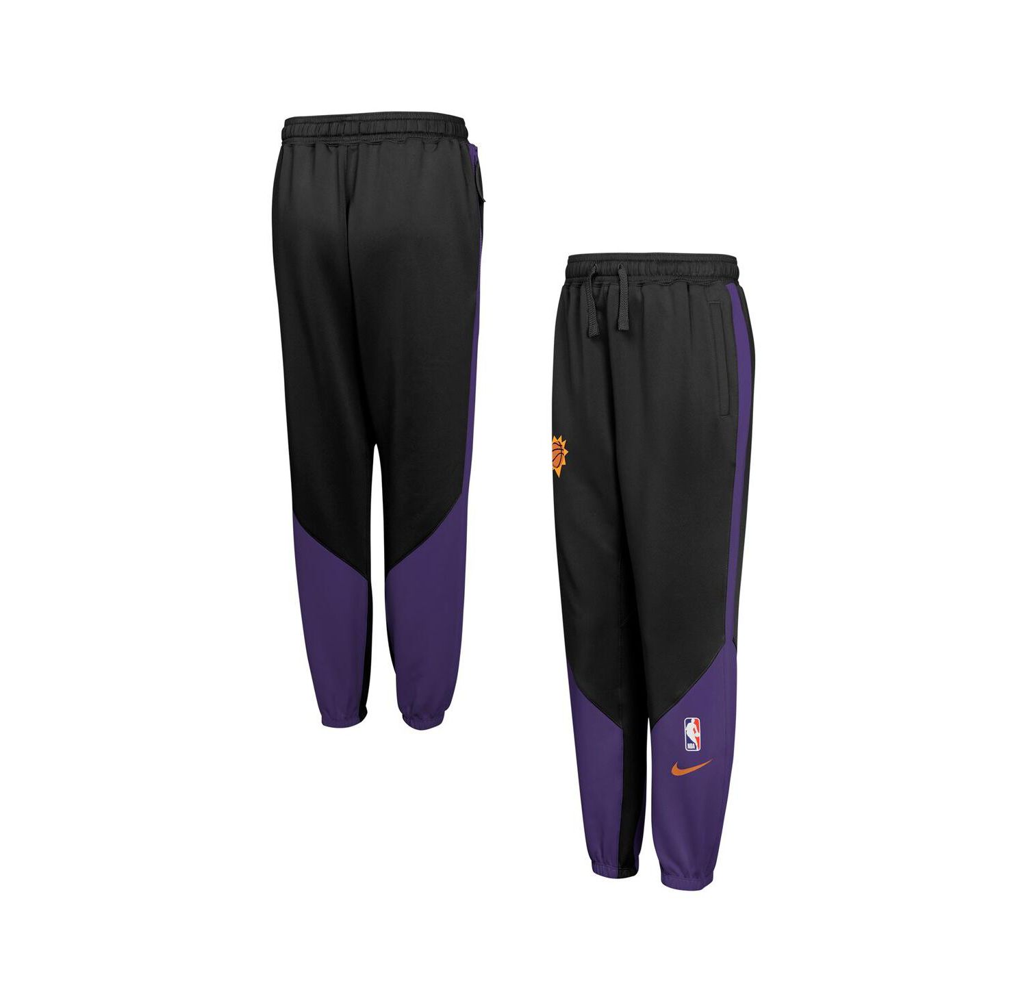 Big Boys and Girls Black Phoenix Suns 2024/25 Authentic Showtime Pants