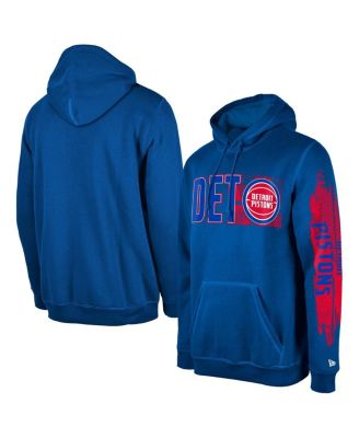 New Era - Men's Detroit Pistons Red Tip-Off Collection Pullover Hoodie