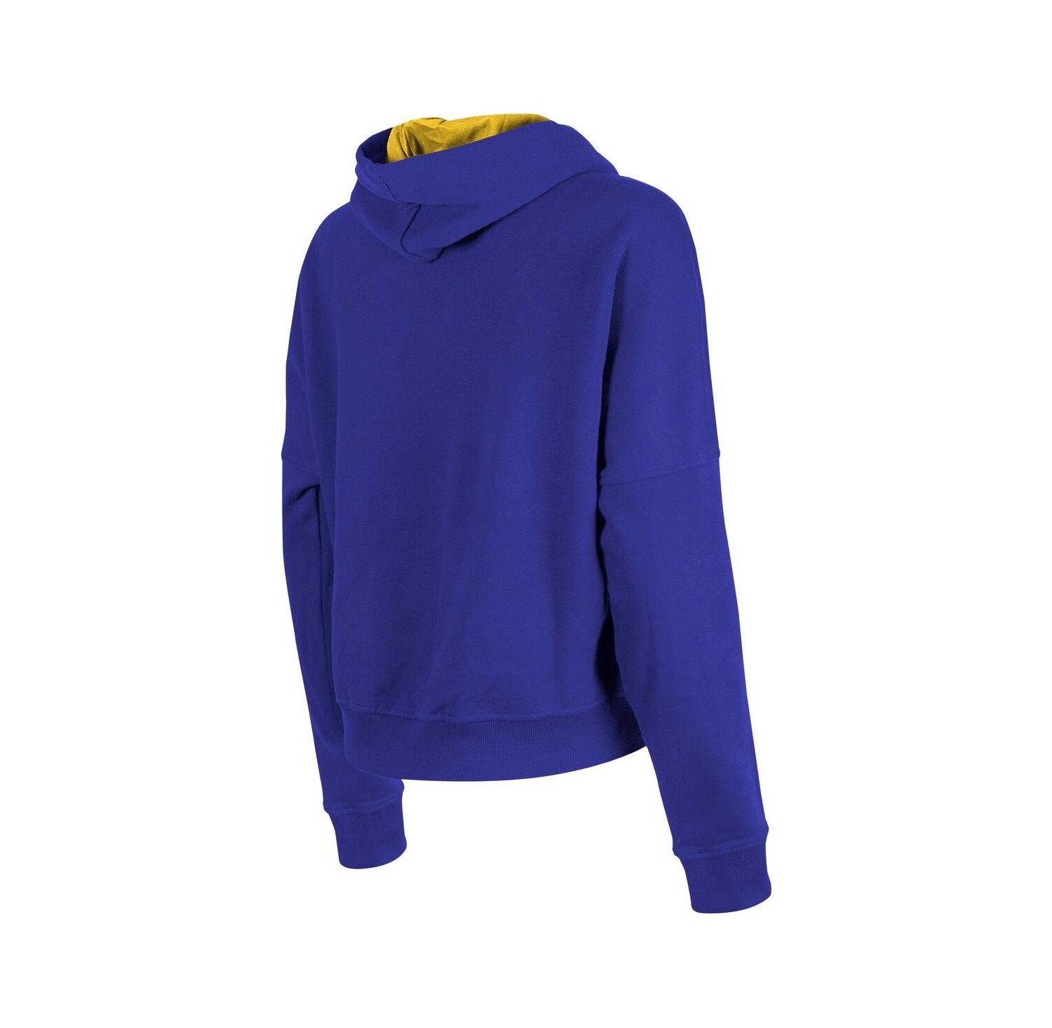Women's Purple Los Angeles Lakers Boxy Pullover Hoodie