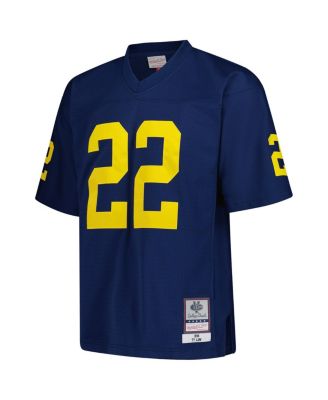Men's Ty Law Navy Michigan Wolverines 1994 Legacy Jersey